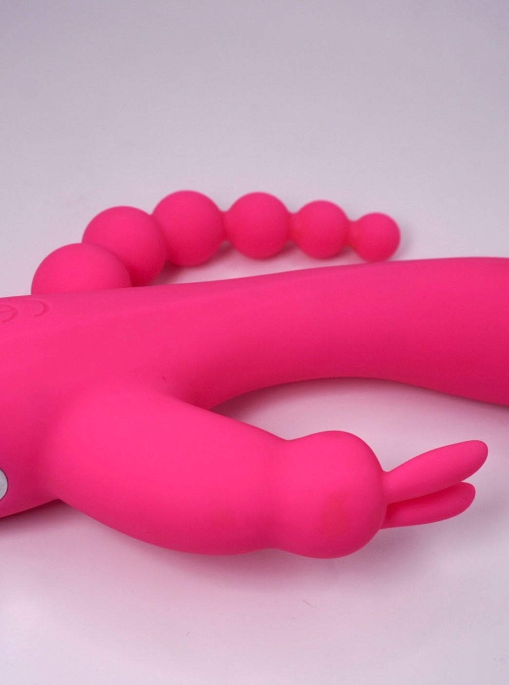 3- Way Vibrator (pink) Press Pleasure 3- Way Vibrator (pink) Press Pleasure